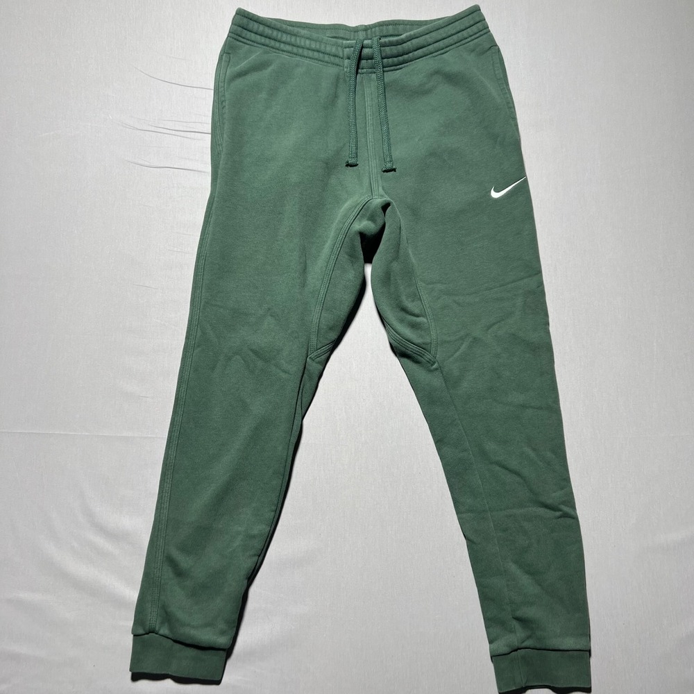 Vintage Nike Men's Green Pull On Standard Fit‎ Tapered  Jogger Sweatpants Size M